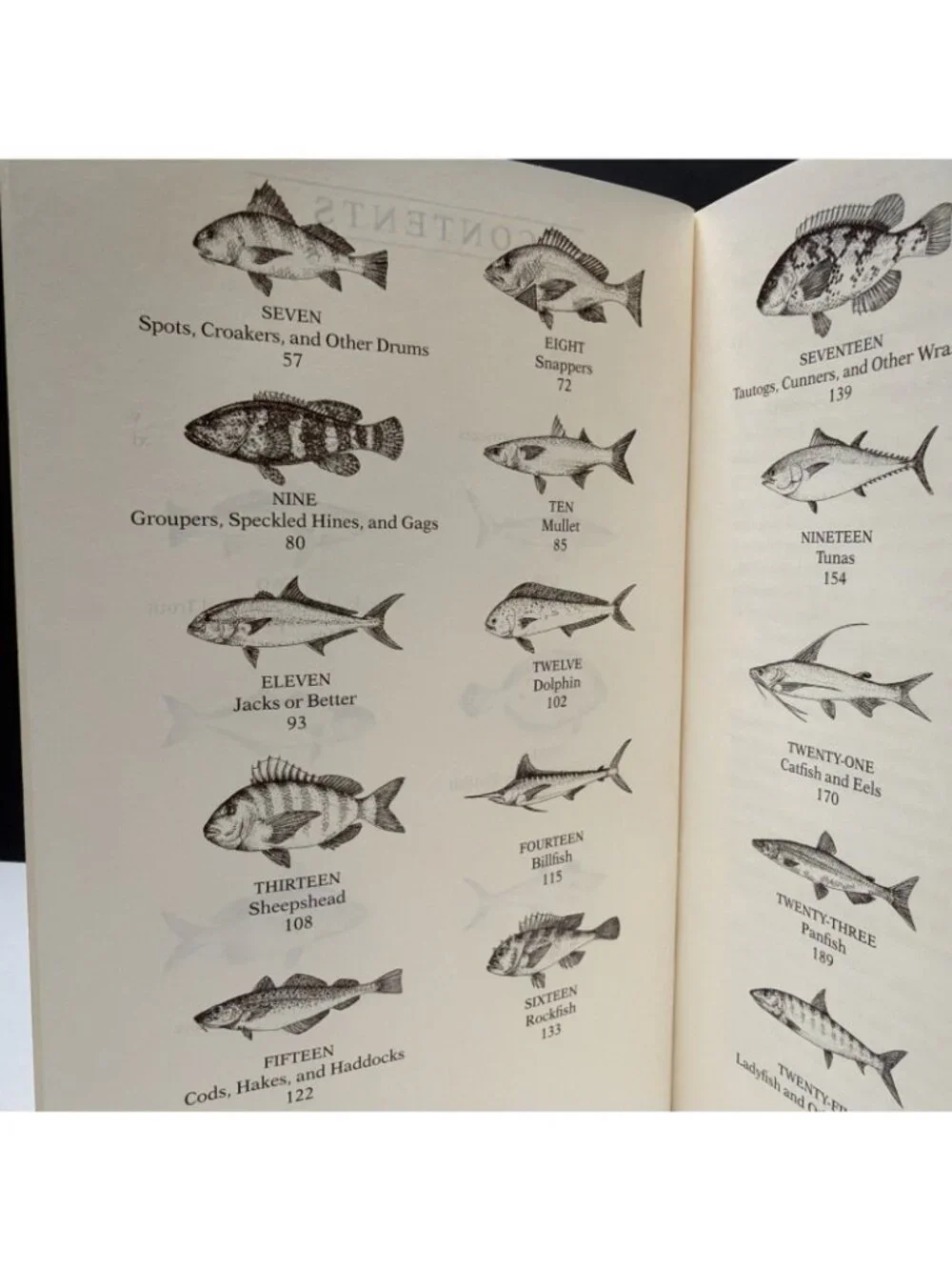 Saltwater Fish Cookbook by A. D.‎ Livingston 1997 1st Edition